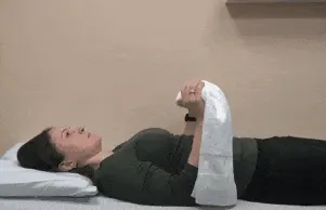 Towel-assisted elevation